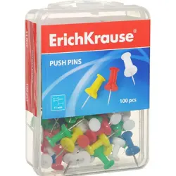 Erich Krause BK-00052850 | Кнопки-гвоздики 100 шт. цветные