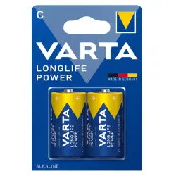 Varta 00-00003912 | Батарейка C Longlife Power, упаковка 2 шт.