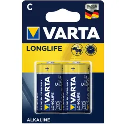Varta 00-00002713 | C Longlife Batteries 2 pcs Pack