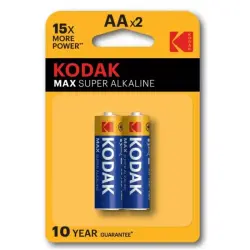 Kodak 00-00002688 | Батарейки AA 2 шт. Долговечная энергия