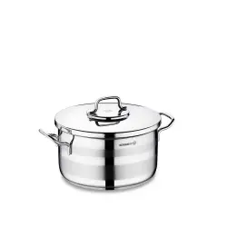 KORKMAZ A2022 | Casserole 18x10.5 cm Stainless Steel
