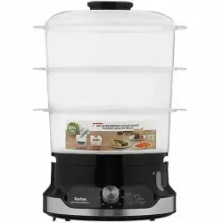 Tefal VC204810 | Ультракомпактная пароварка 3 x 3 л