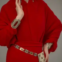 Suzanna C#31 | Креп Ткань Красный 1,50 м Ширина