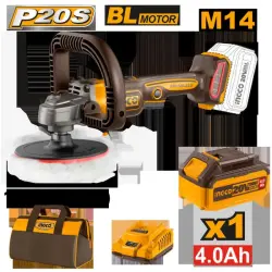 Ingco 20V Cordless Polisher BL 4.0Ah with Battery APLI20181