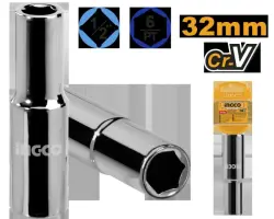 Ingco 1/2" 32 мм Торцевая головка шестигранная HHAST12323L