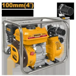 Бензиновый водяной насос INGCO GWP402 100мм 1500л/мин