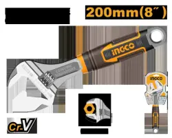 Разводной ключ Ingco 200 мм HADW131088 – профессиональный инструмент