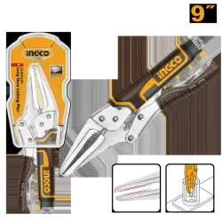 Клещи зажимные Ingco 9" HLNP0209