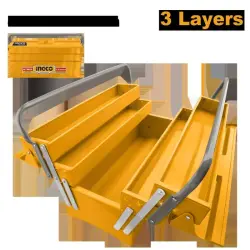 Ingco HTB02 Tool Box 495x200x290mm High-Durability Storage Solution