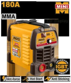 Инверторный сварочный аппарат Ingco MMA 180A ING-MMA18049