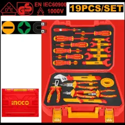 Набор изолированных инструментов Ingco 1000В 19шт HKITH1901
