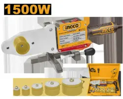 Ingco Инструменты для сварки пластиковых труб 800–1500 Вт PTWT215002
