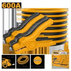 Ingco 600А, 3 м – соединительные провода HBTCP6008