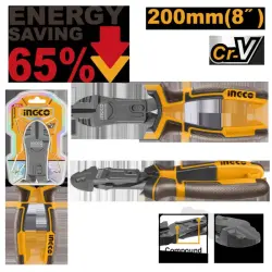 Диагональные комбинированные кусачки Ingco 200мм HCDCP58200