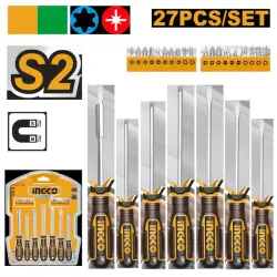 Ingco 27-Piece Screwdriver Set HKSDS2728