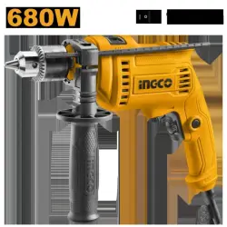 Ingco ID6808 680Вт профессиональная ударная дрель