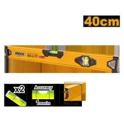 Профессиональный уровень Ingco 40см HSL58040 для точных измерений