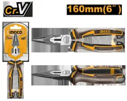 Тонкогубцы Ingco 6r 160мм HLNP28168