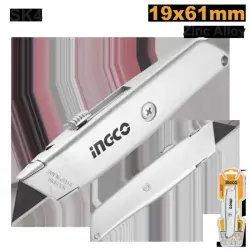 Универсальный нож Ingco 61x19мм 110г HUK615