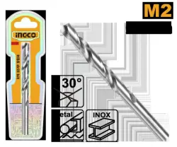 Сверло Ingco M2 HSS 2 6.0мм, модель DBT11300601