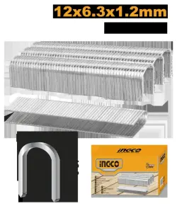 INGCO 10mm Staples (1000pcs, STS0412)