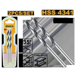 Сверло Ingco 4341 HSS 2,0 мм DBT1200024