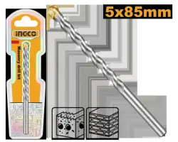 Сверло по камню INGCO 5x85мм DBM2110585 для камня, кирпича, бетона