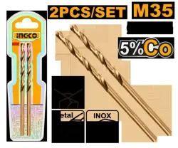 Сверло по металлу Ingco M35 HSS-CO 35 2.0мм 5%Co DBT01130201
