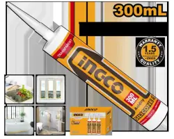 Силиконовый герметик Ingco 300мл HASS02