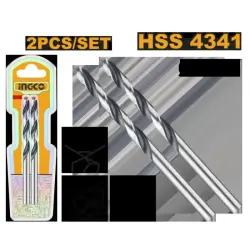Сверло по металлу Ingco HSS 4341 1.0мм DBT1200014