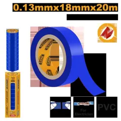 Изолента ПВХ Ingco синяя 20м x 0,13мм HPET1010