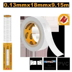 Ingco HPET1108 White PVC Electrical Insulation Tape 9.15m x 0.13mm