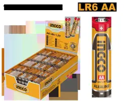 Щелочная батарейка Ingco 1,5В LR6 (AA) HAB2A01