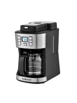 SOKANY SK-506E | Капельная кофеварка с гриндером 1,8 л 950 Вт