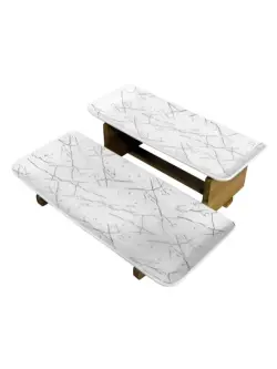 JD JD7415-H28 | 2-Tier Serving Plate Set with Bamboo Stand