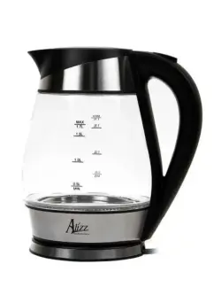 Alizz FK-1703 | Электрочайник стекло 1,7 л 2200 Вт