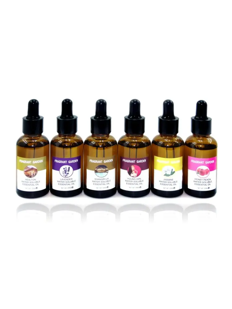 Fragrant Garden FG6-30D | Essential Oil Set 6 x 30ml Bottles + Dispenser