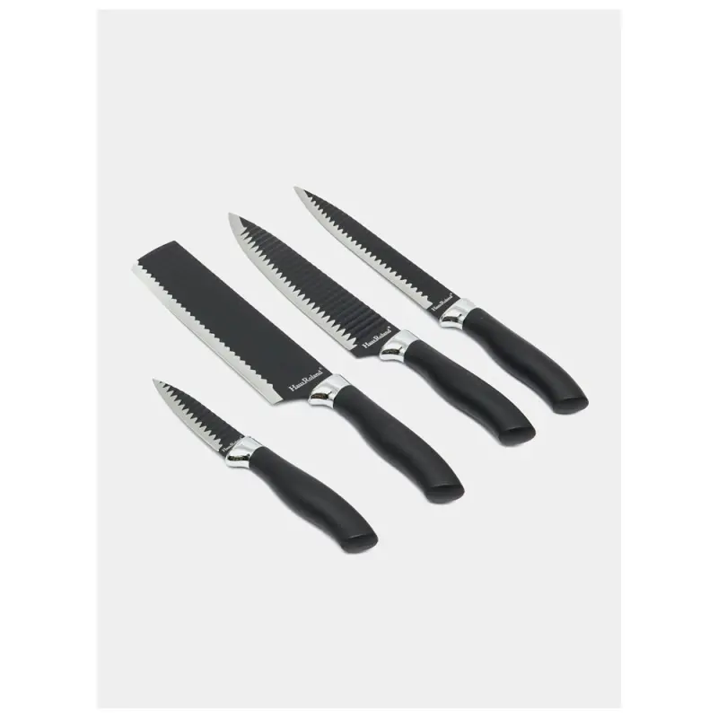 Haus Roland HR629-1 | Knife Set 8pcs with Stand and Sharpener