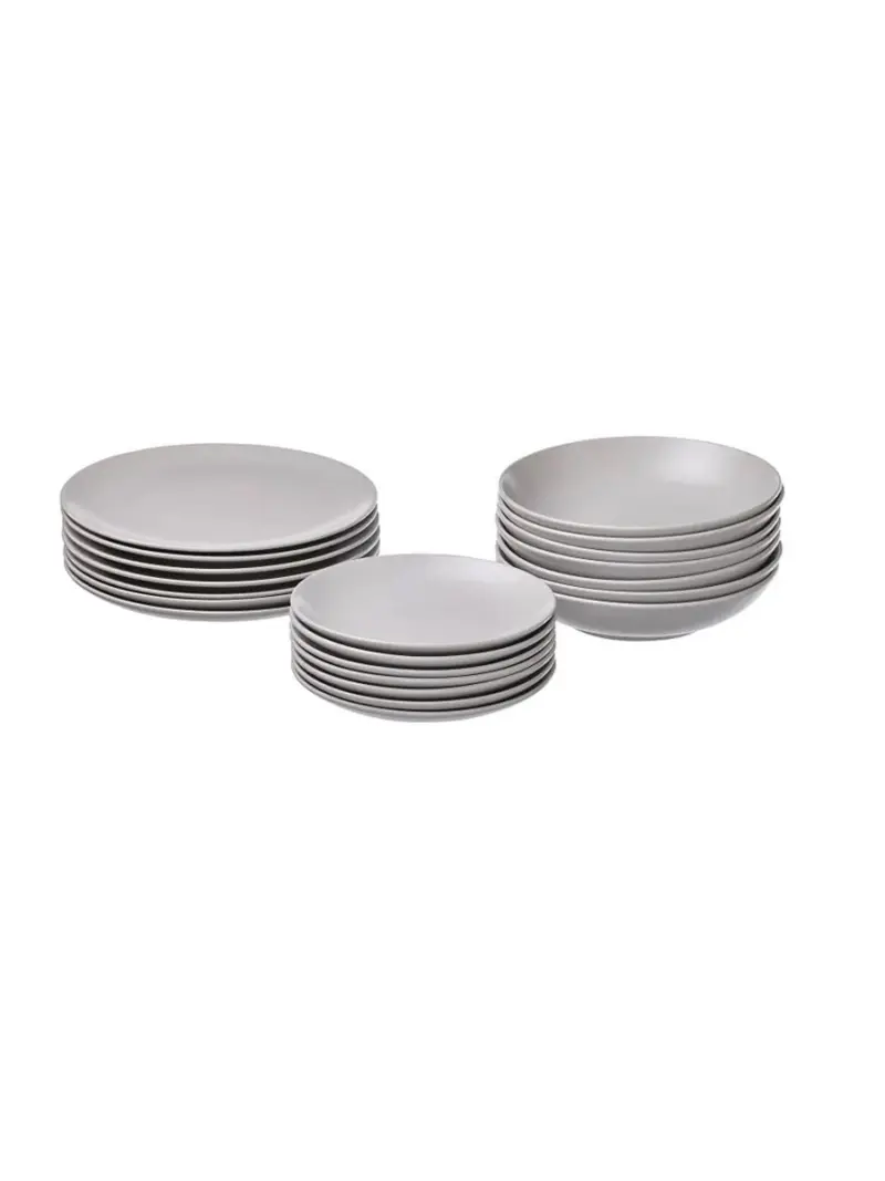 HG HG-0275 | Dining Set 12 pcs for 6 Persons Grey