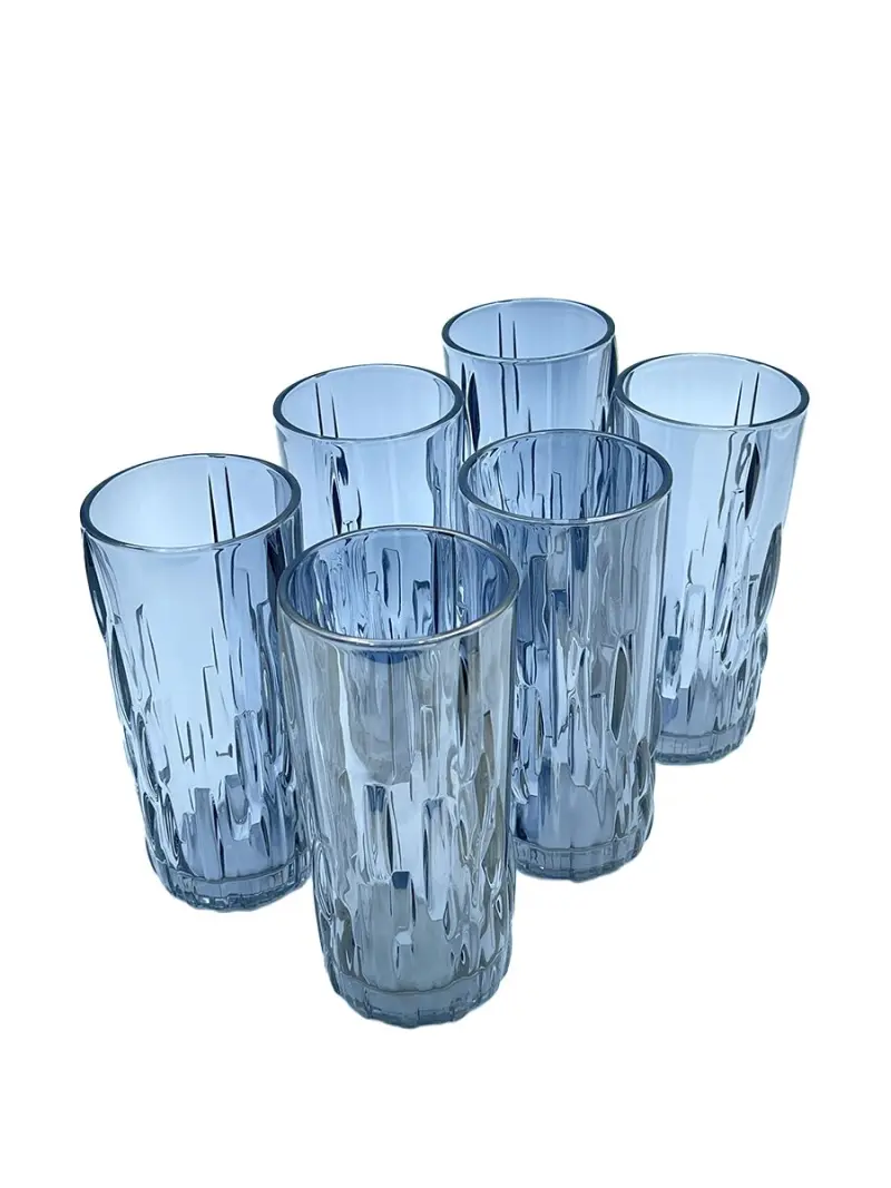 WZ WZ-11 | High Glass Set Silver-Grey Brick 6pcs