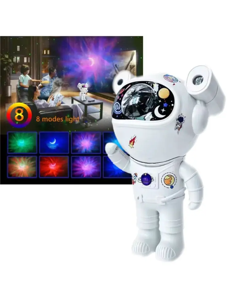 Cosmonaut XL-731 | Star Projector Night Light Astronaut Design