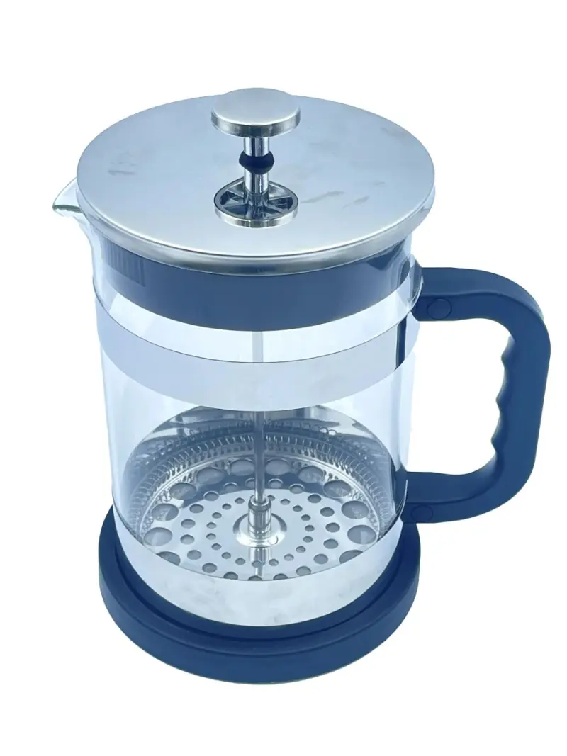 MY MY-909L | French Press Teapot Durable Glass & Steel Construction