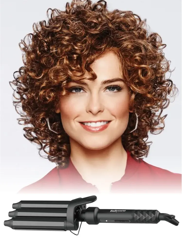 Babyverse BA-449 | 3 Cylinder Hair Curler 65W