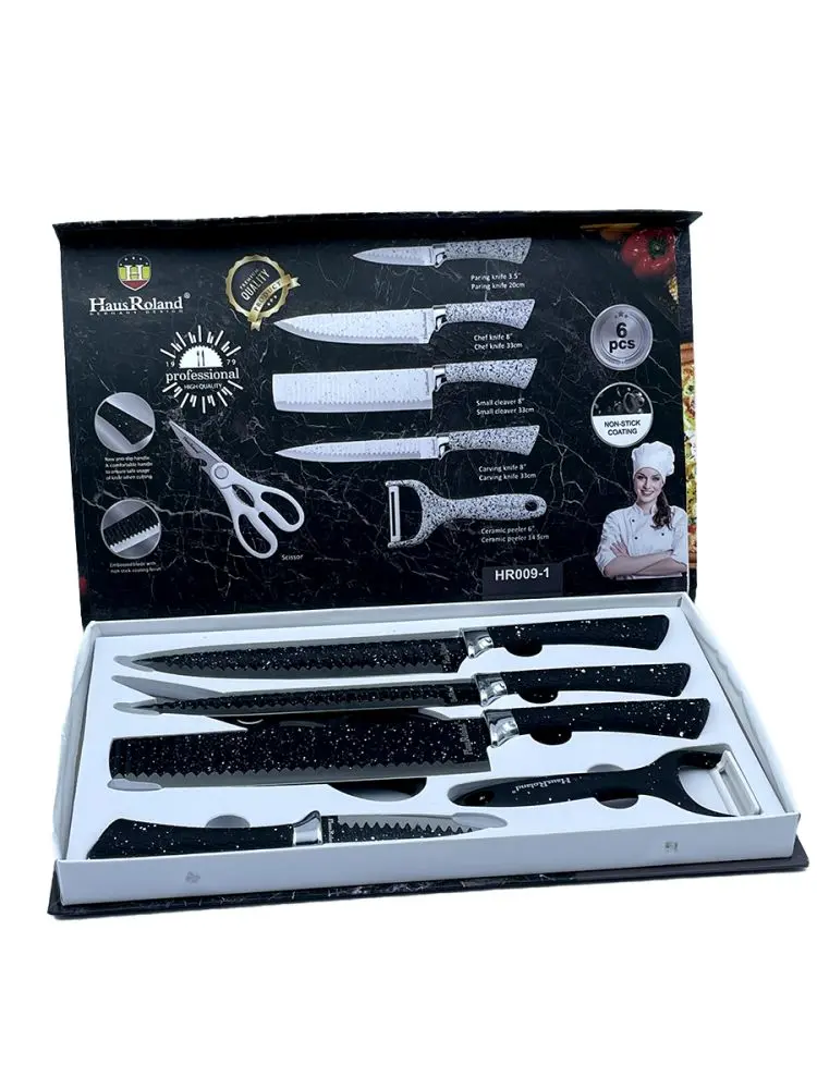 Haus Roland HR009-2 | Knife Set 6pcs Stainless Steel