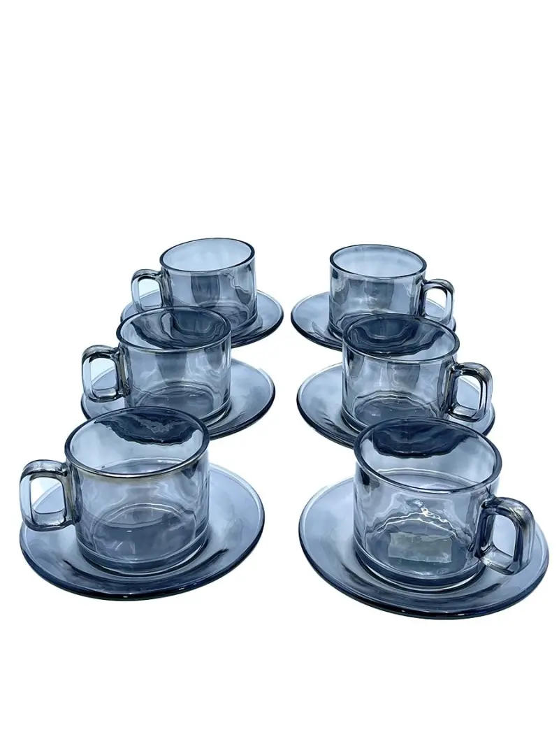 GS GS-85B | Tea Cup Set Black Porcelain