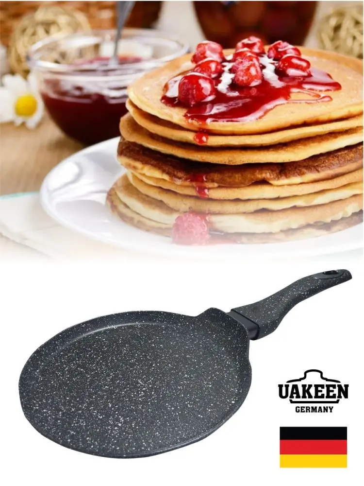 Uakeen VK-155 | Crepe Maker Granite Coating 22 cm