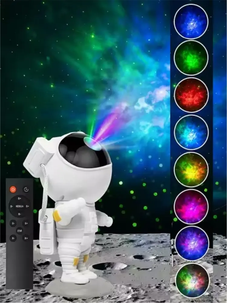 Astronaut MD-089 | Star Projector Night Light Multi-Color Modes