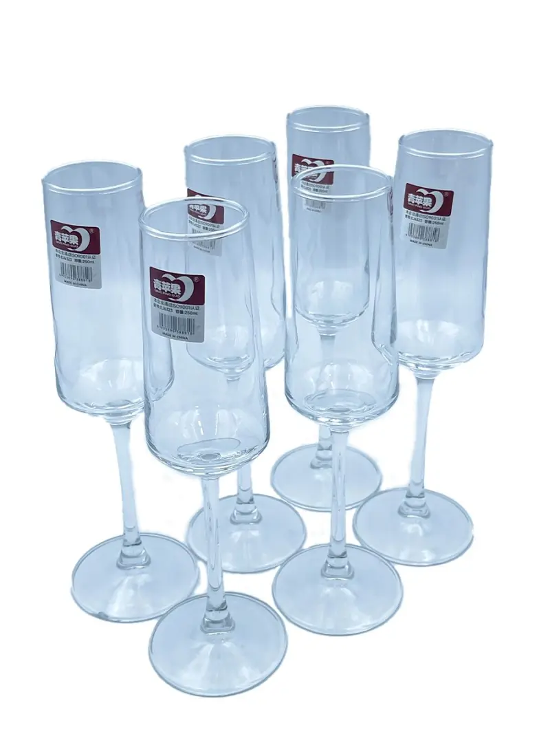EJ EJ6323 | Champagne Glass Set Transparent 6 pcs
