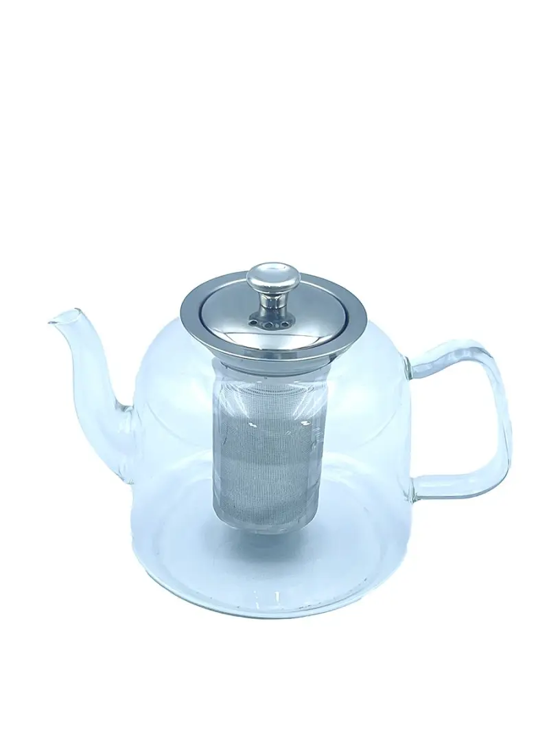 TP TP-1409 | Glass Teapot 1400 ml with Metal Lid