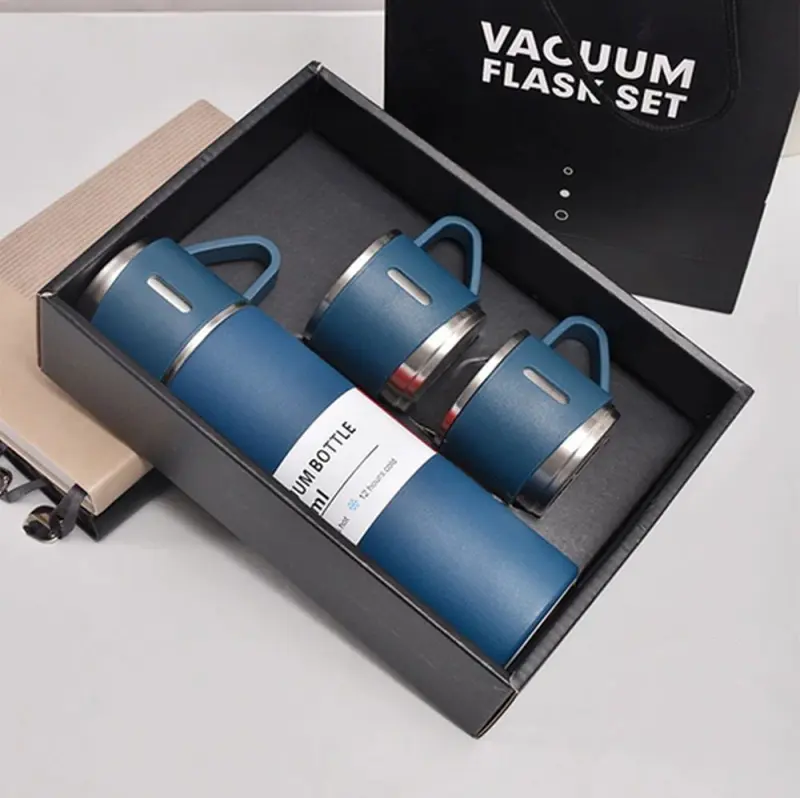 L-316 | Thermos Set with Mug 3-in-1 500ml Stainless Steel